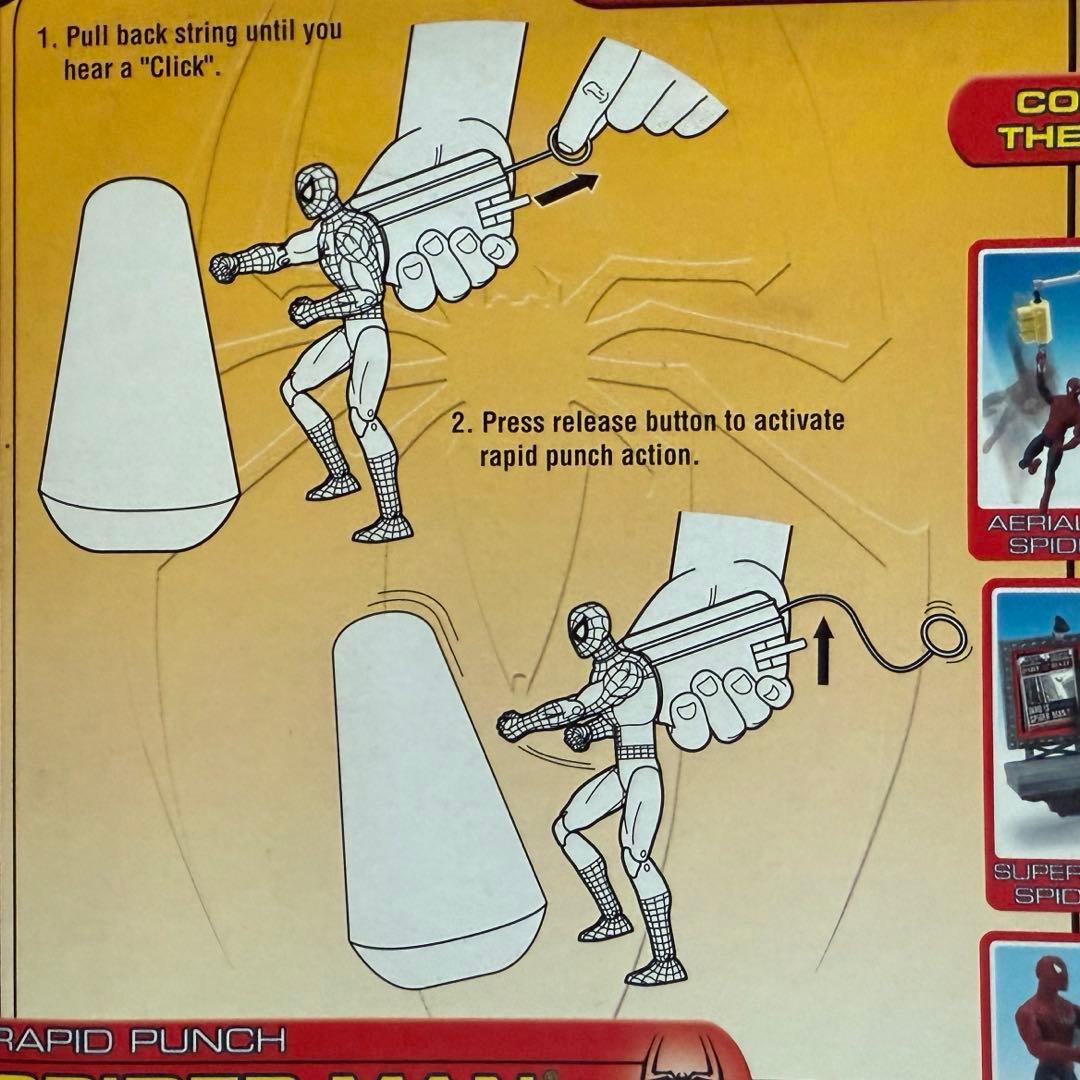 トイビズ社製 映画スパイダーマン2 ラピッドパンチ　 スパイダーマン　フィギュア