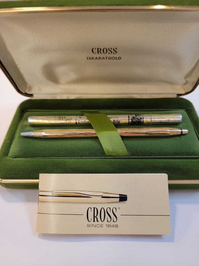 超希少！CROSSクロス 18KムクGOLD ゴールド ボールペン