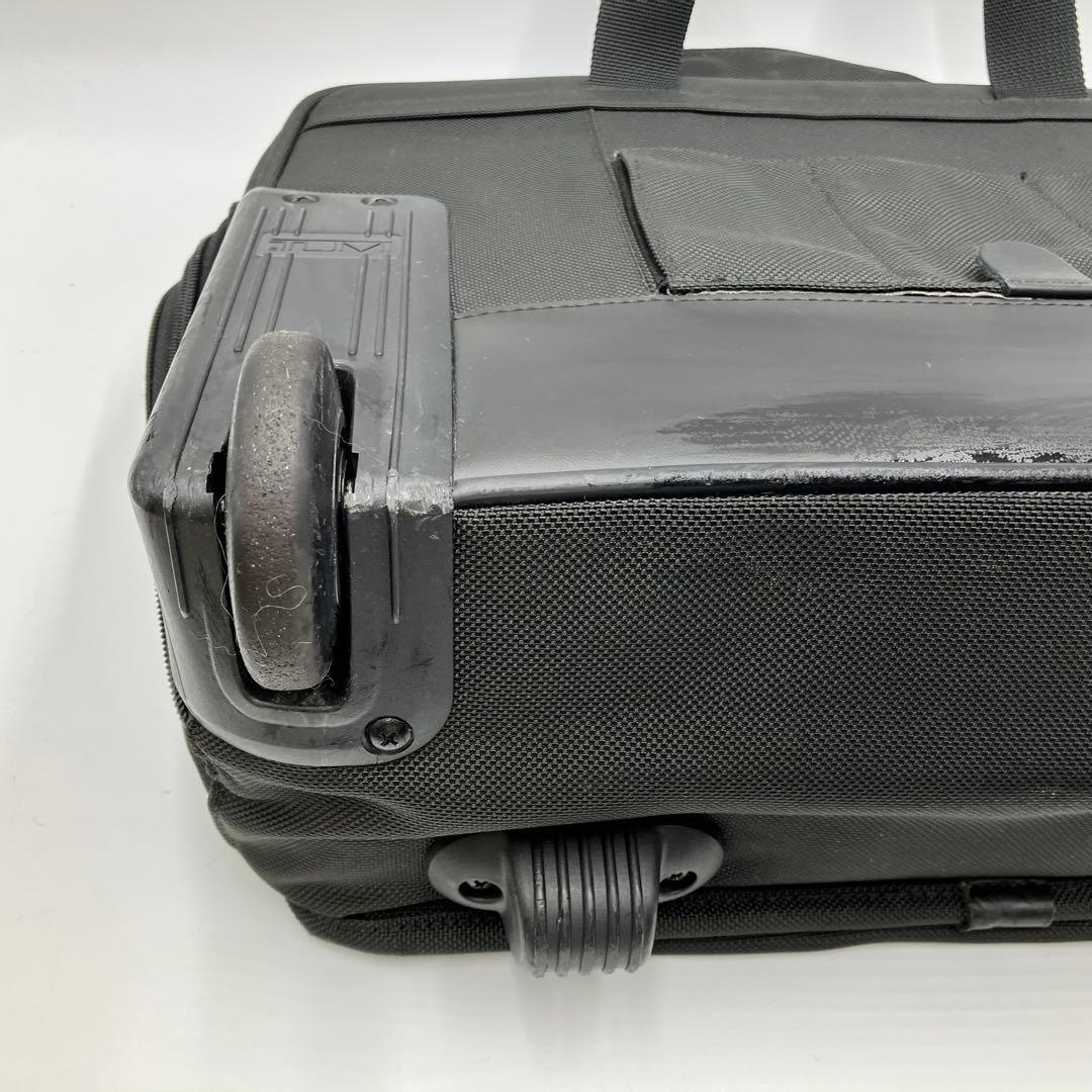 TUMI コンパクト　キャリーバッグ ビジネス 2way 機内持ち込み　黒