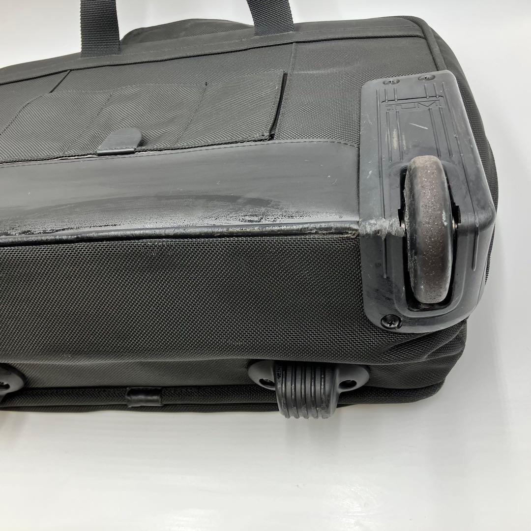 TUMI コンパクト　キャリーバッグ ビジネス 2way 機内持ち込み　黒