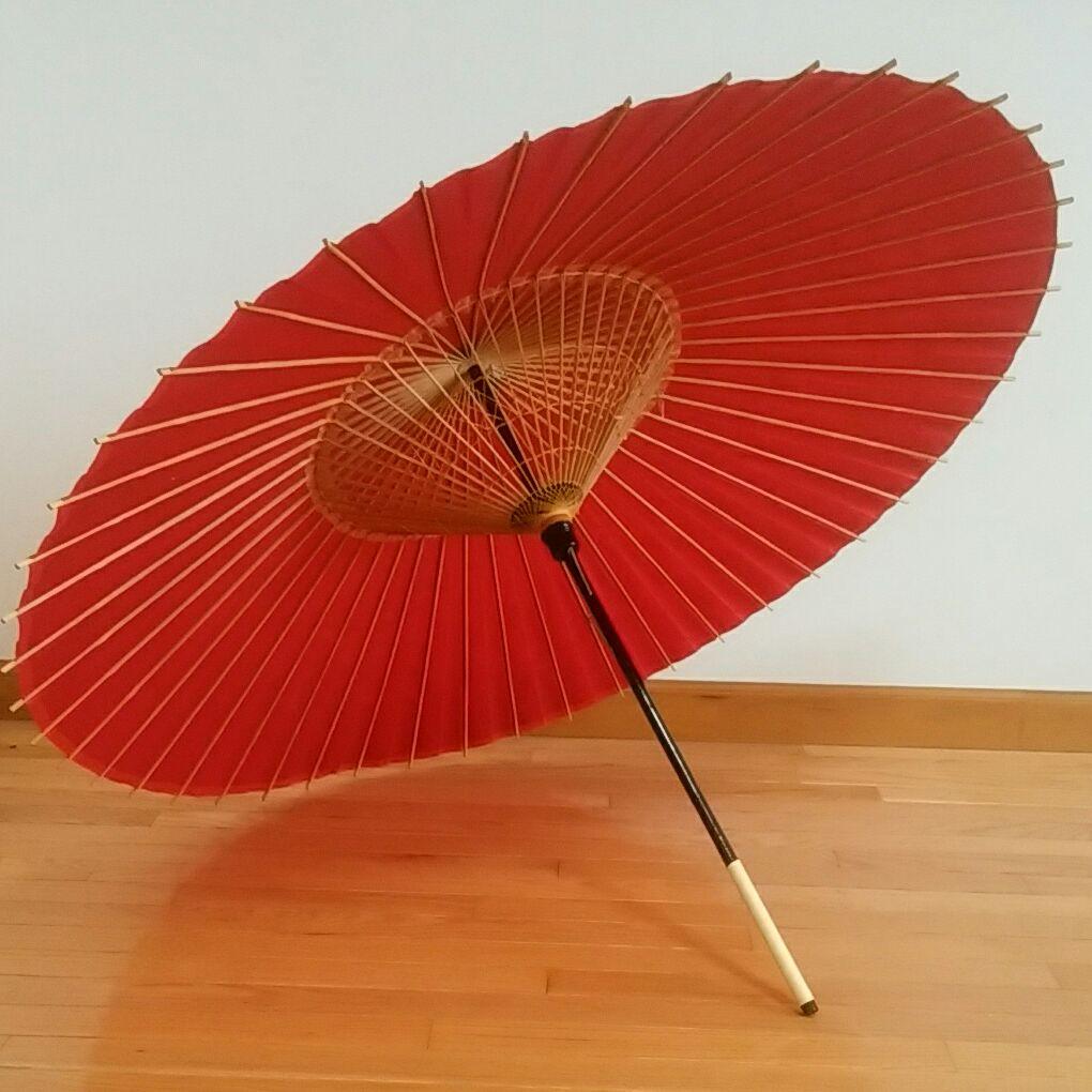 京都 かさ源 国産和傘【赤】