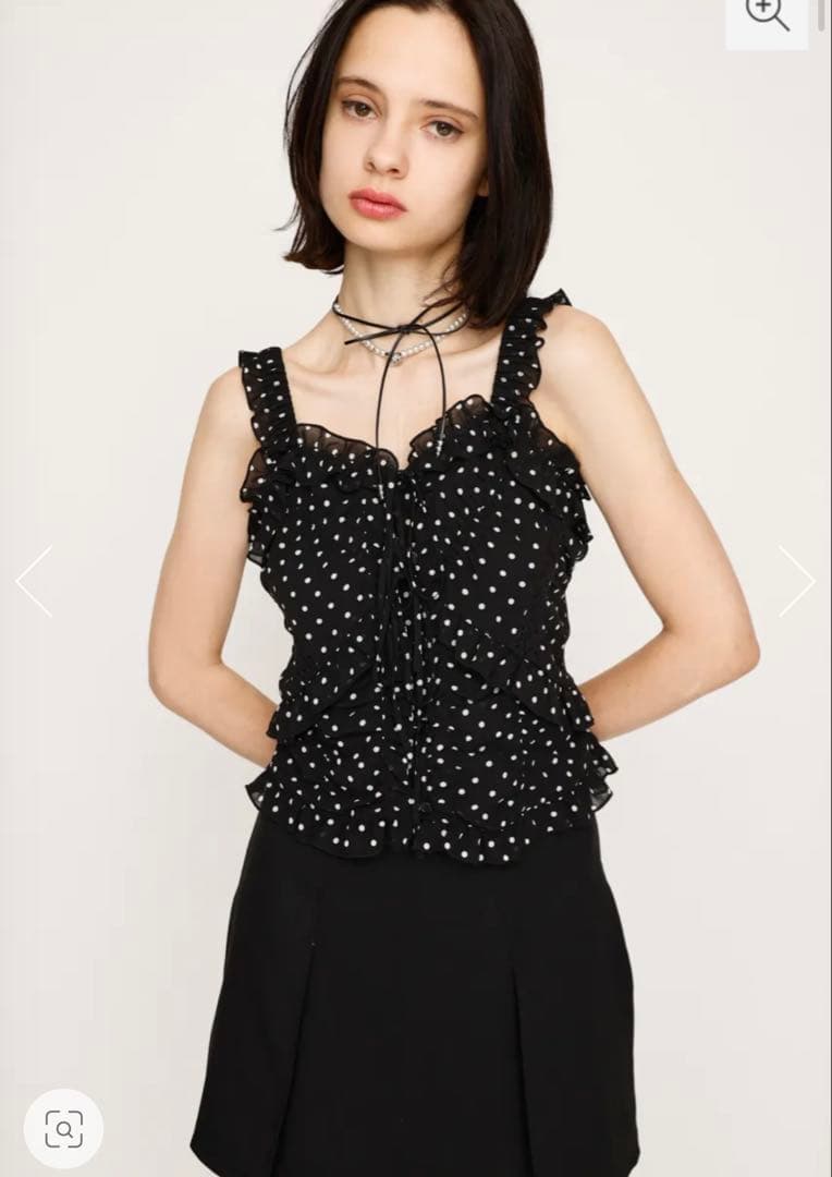 SLY SHEER SQUEEZE CAMI トップス