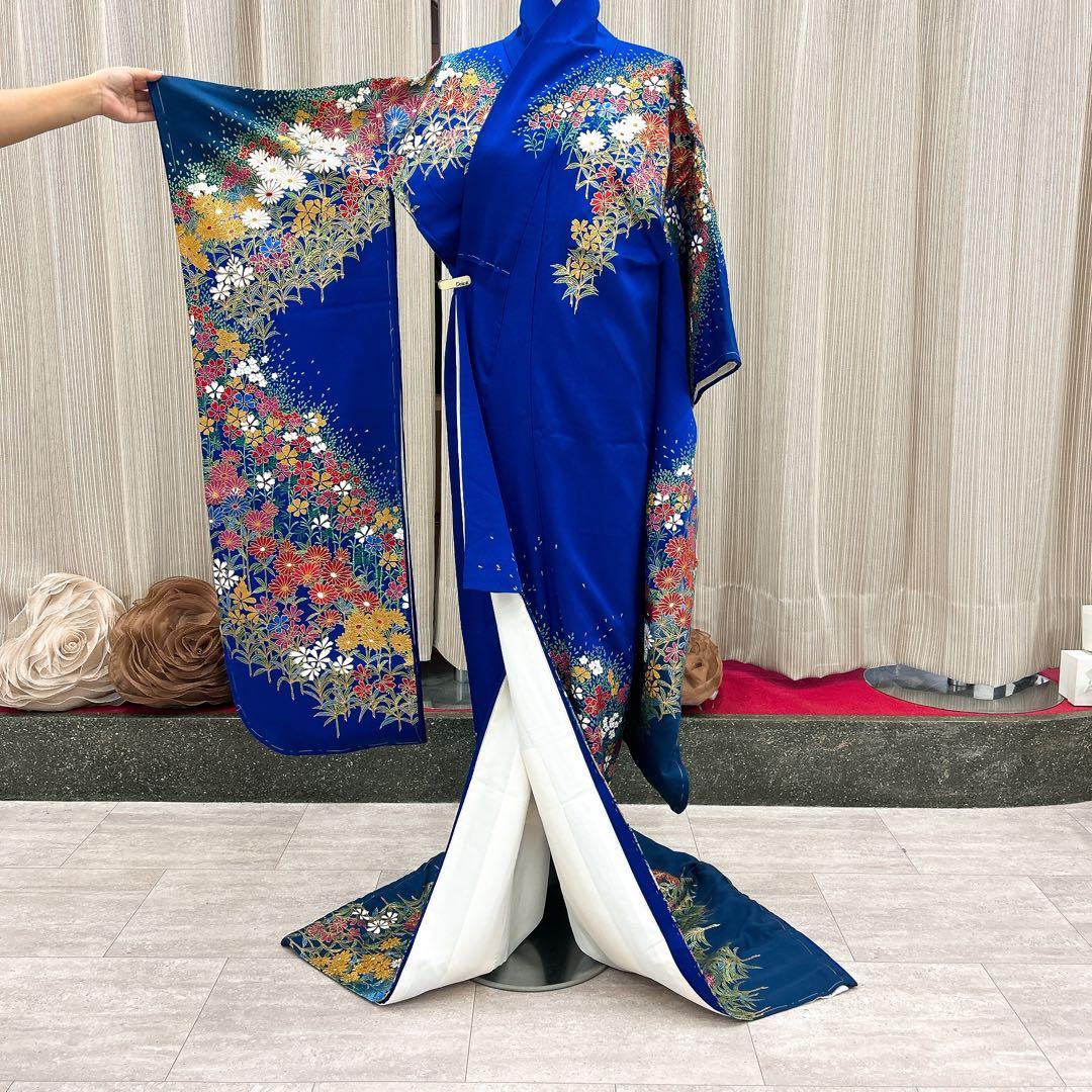 振袖　引き振袖　花嫁　成人式にも　昭和レトロ