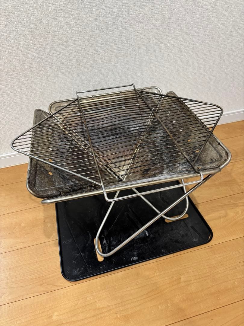 スノーピーク 焚き火台 L ベースプレート・網・収納袋付き