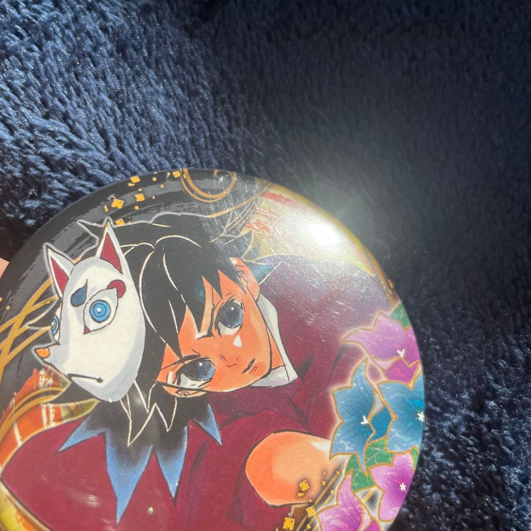 鬼滅の刃 冨岡義勇 原作缶バッジ 幼少期