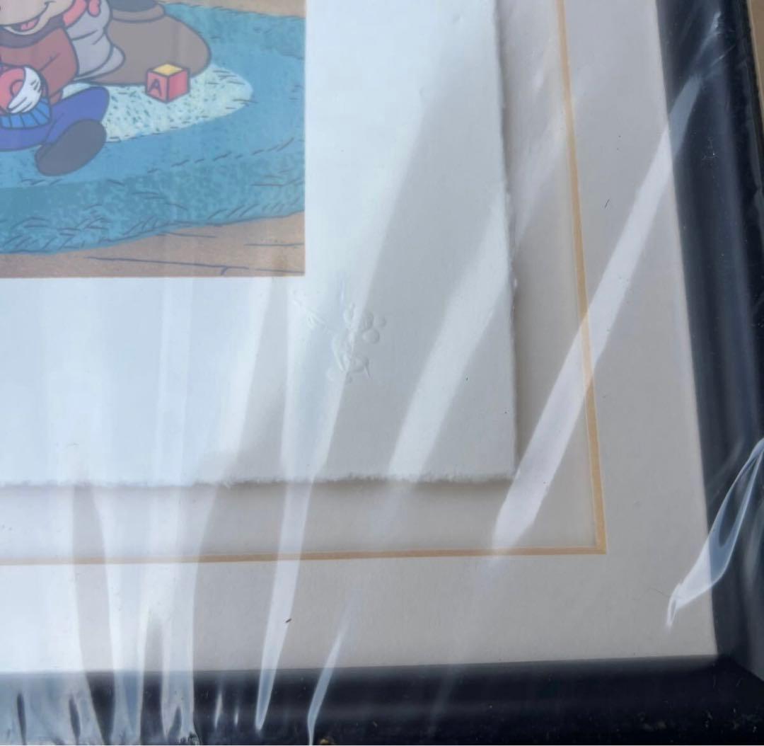 希少/ディズニートレジャーズ　ミッキーのクリスマスキャロル 絵画