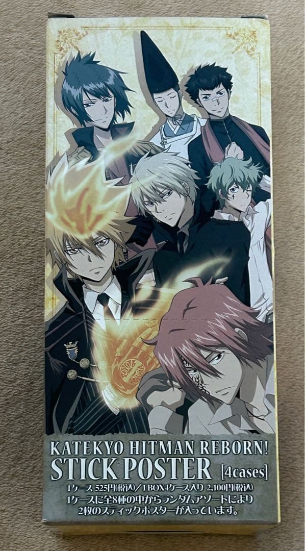 家庭教師ヒットマン リボーン スティックポスター I世ファミリー 未開封