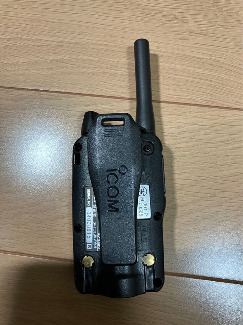 トランシーバー、インカム、アイコム（ICOM）