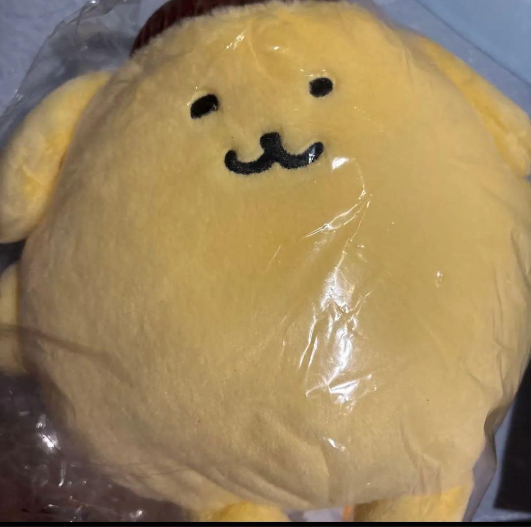 サンリオキャラクターズ ナガノ コラボ ポムポムプリン ぬいぐるみ M