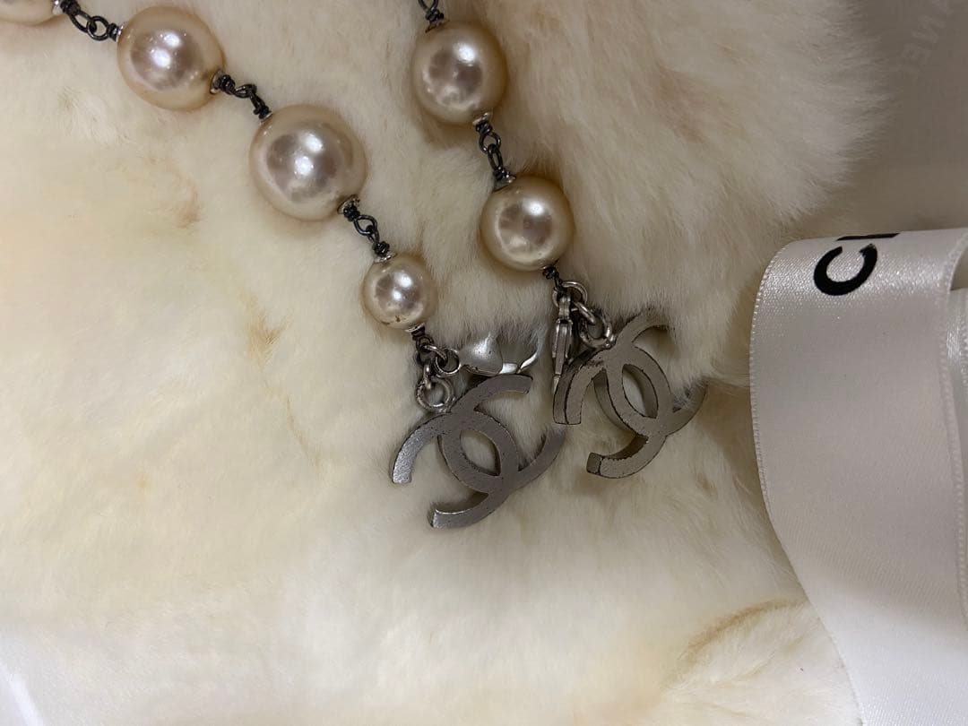 シャネル　ラパン　ファーマフラー