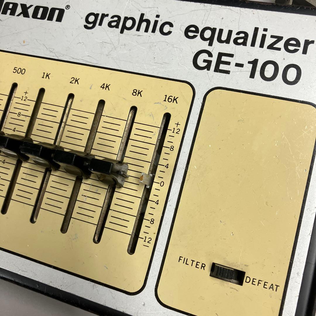 Maxon GE-100 グラフィックイコライザー