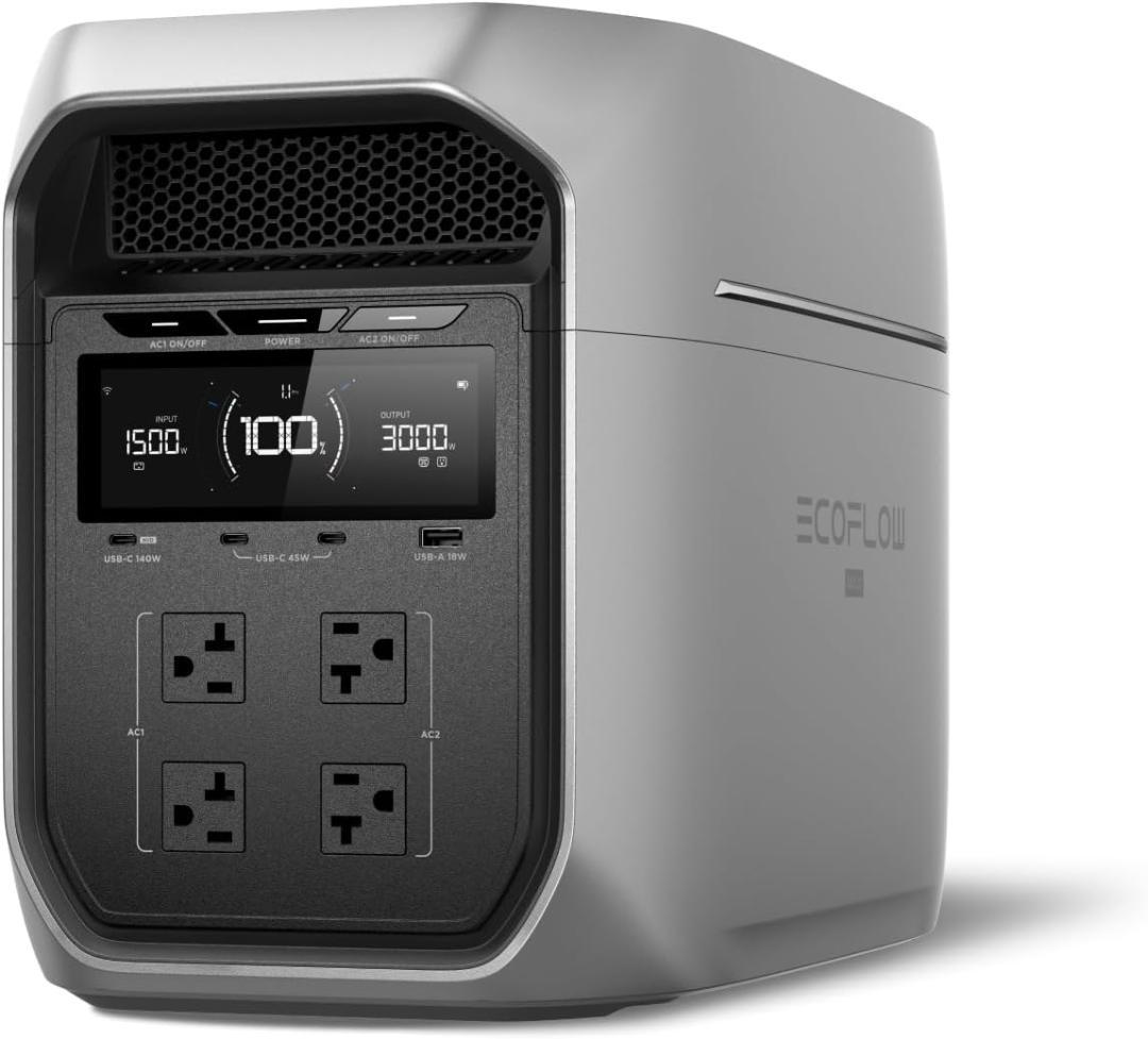 トール様用 EcoFlow ポータブル電源 DELTA 3 Max Plus