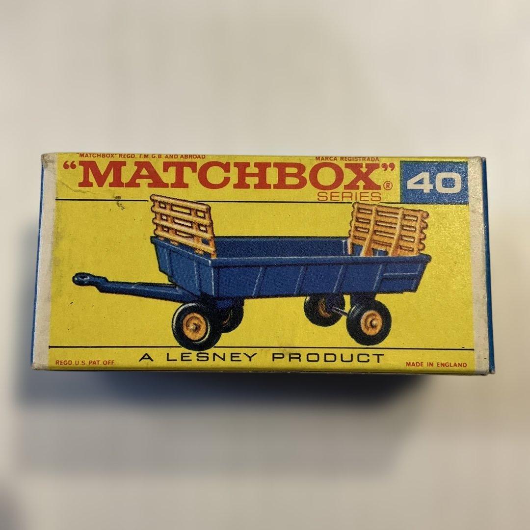 ミニカー　マッチボックス　40 ハイトレーラー