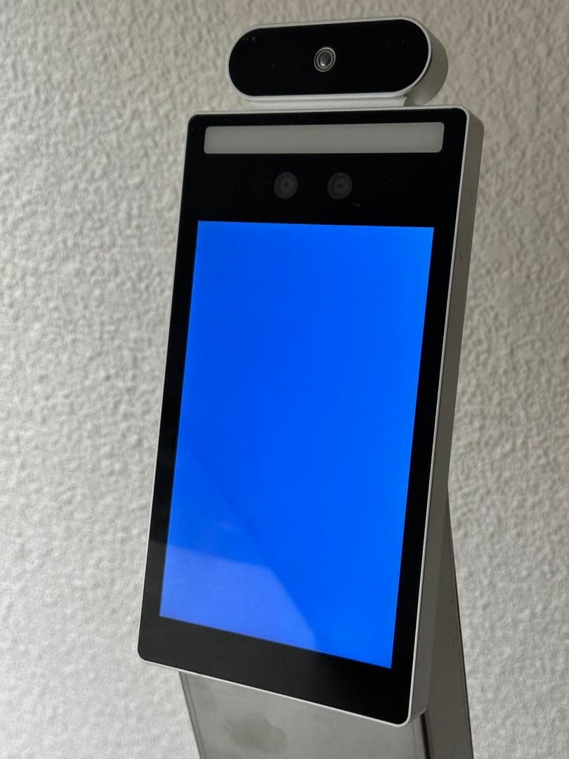検温機　スタンド型タブレット 大画面ディスプレイ