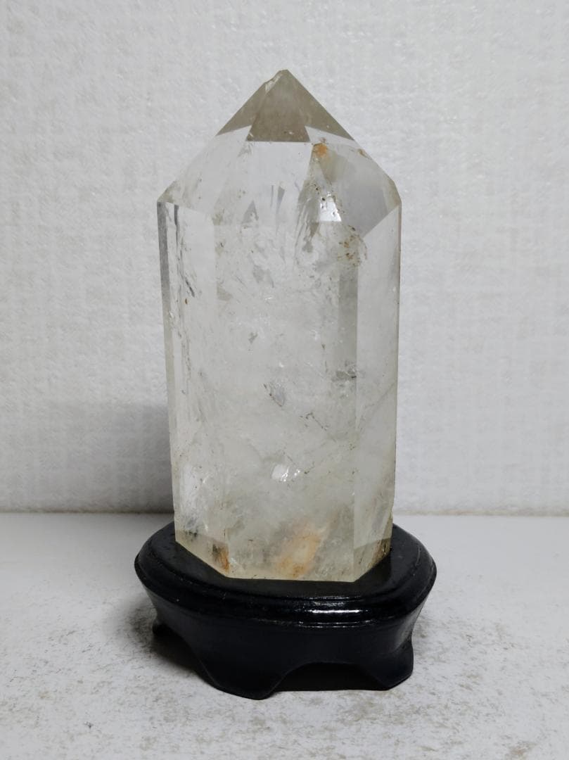 水晶 475g クォーツ 原石 鑑賞石 自然石 誕生石 宝石 鉱物 鉱石 水石