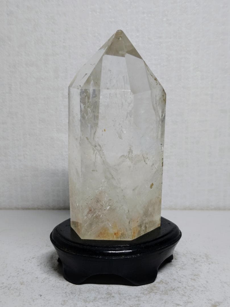 水晶 475g クォーツ 原石 鑑賞石 自然石 誕生石 宝石 鉱物 鉱石 水石