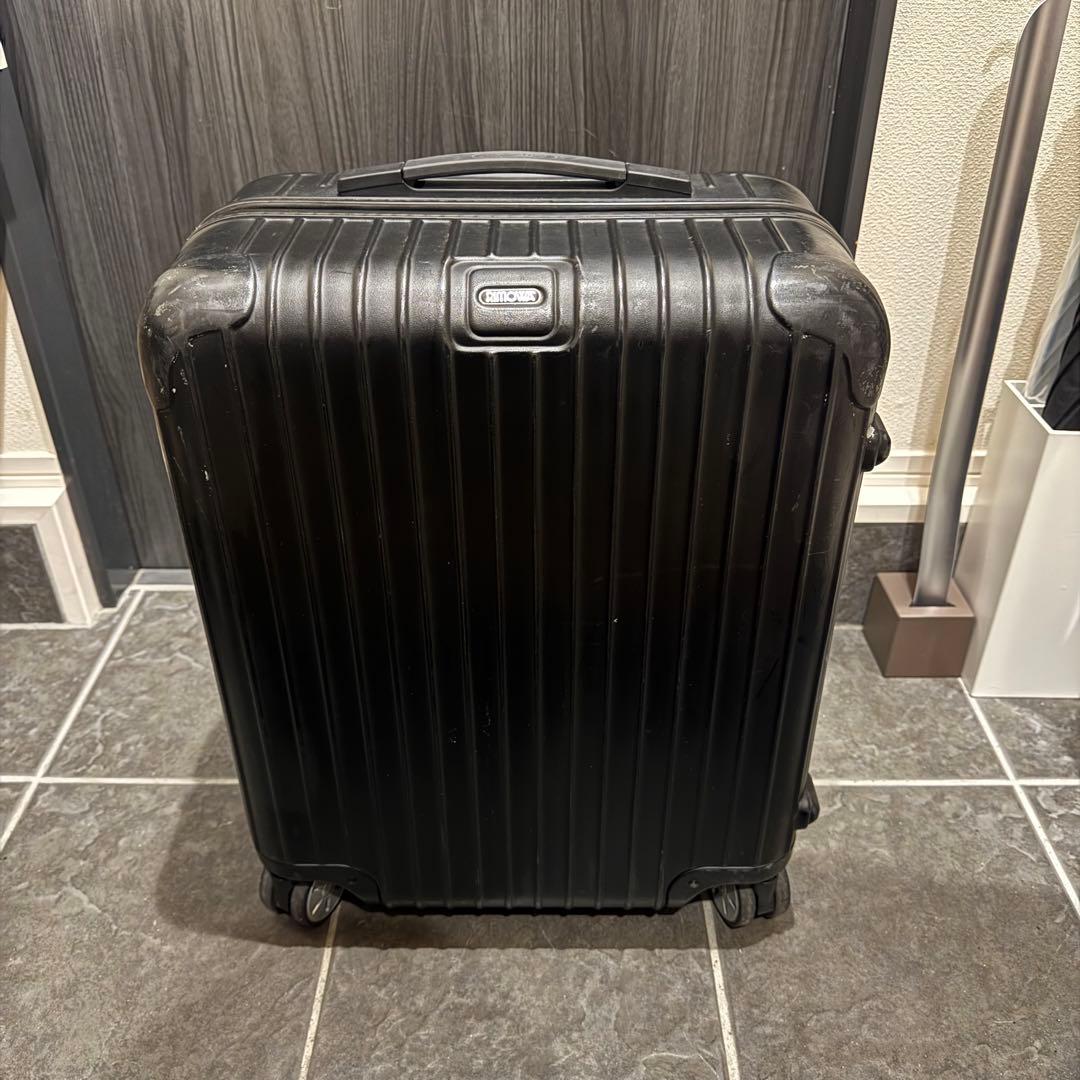 希少 廃番 RIMOWA SALSA 4輪 スーツケース マットブラック 35L