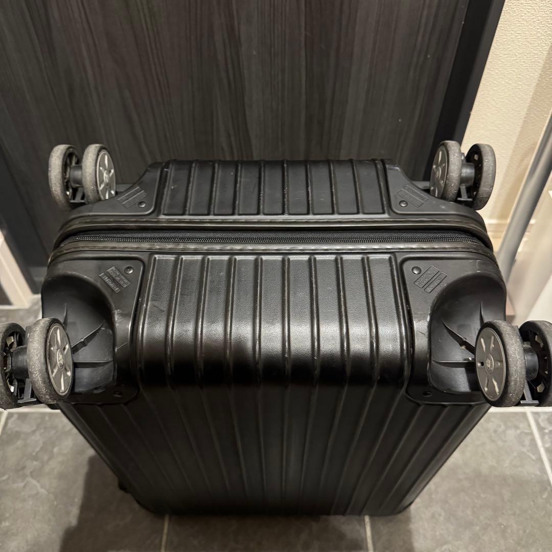 希少 廃番 RIMOWA SALSA 4輪 スーツケース マットブラック 35L