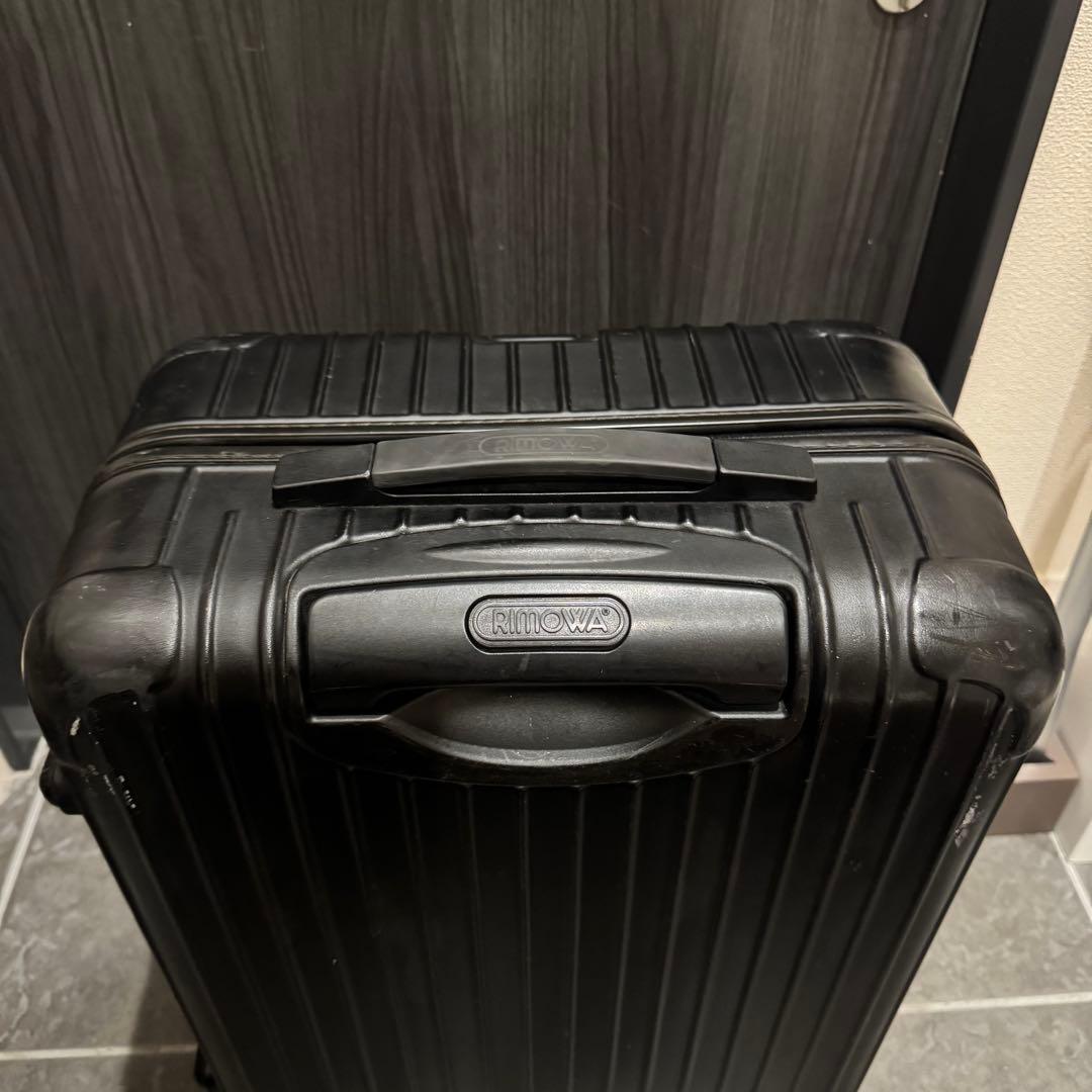希少 廃番 RIMOWA SALSA 4輪 スーツケース マットブラック 35L