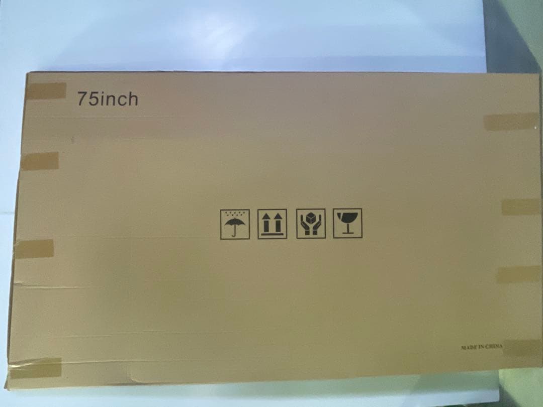 液晶テレビ保護パネル 75インチ テレビカバー アクリル製 保護プロテクター