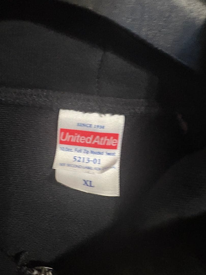 美品　マキシマムザホルモン　グラフィックパーカー 黒