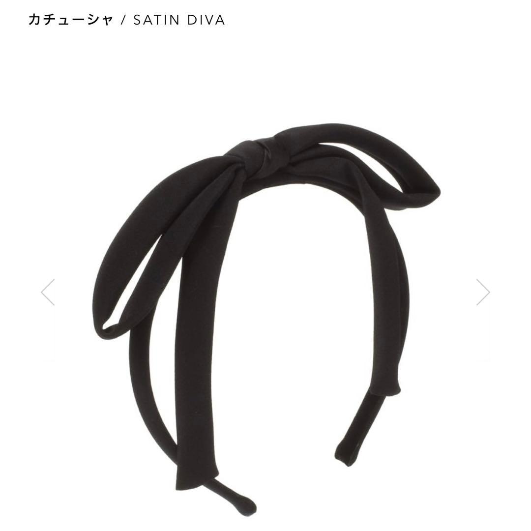 ALEXANDRE DE PARIS カチューシャ / SATIN DIVE