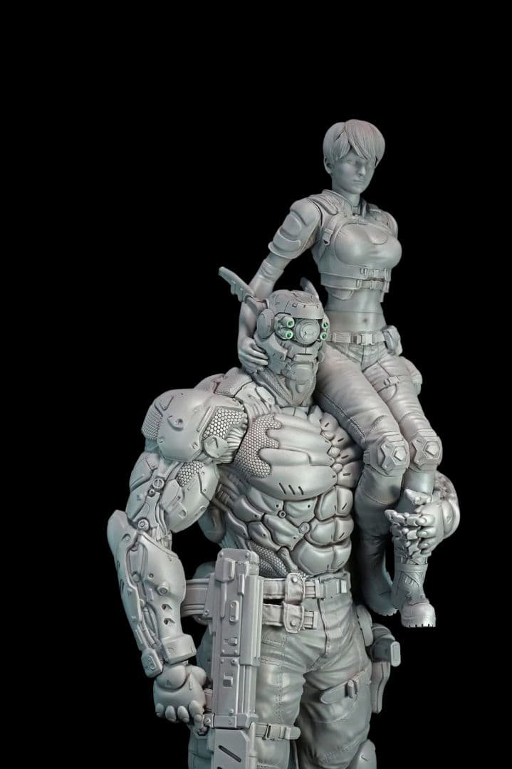 アップルシード 1/6 ガレージキット（未組み立て未塗装）Appleseed