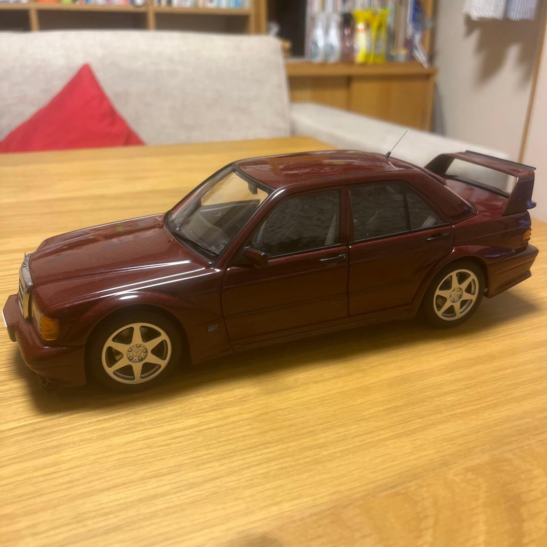 オートアート 1/18 メルセデスベンツ 190E エボリューションⅡ レッド
