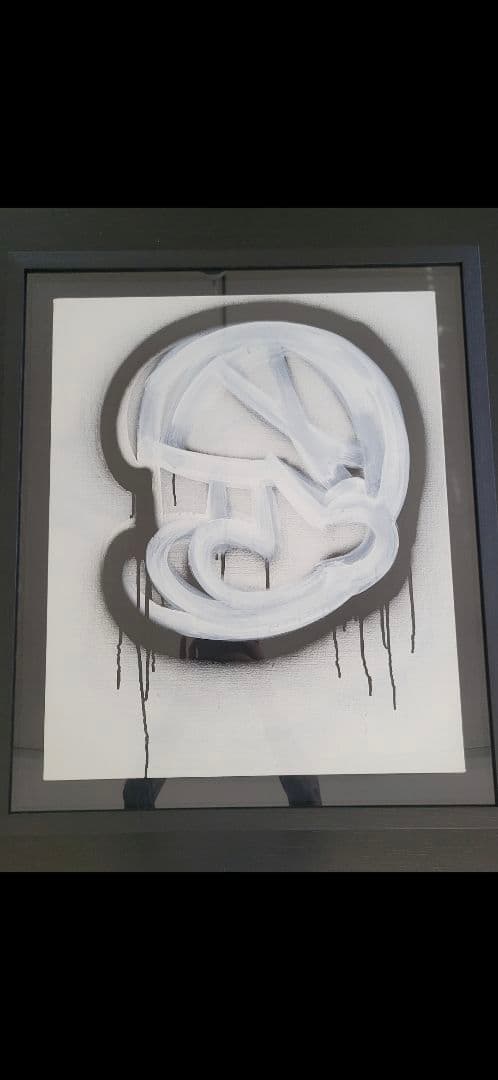 橋本ユタカ　無のための習作　F12　額装済原画