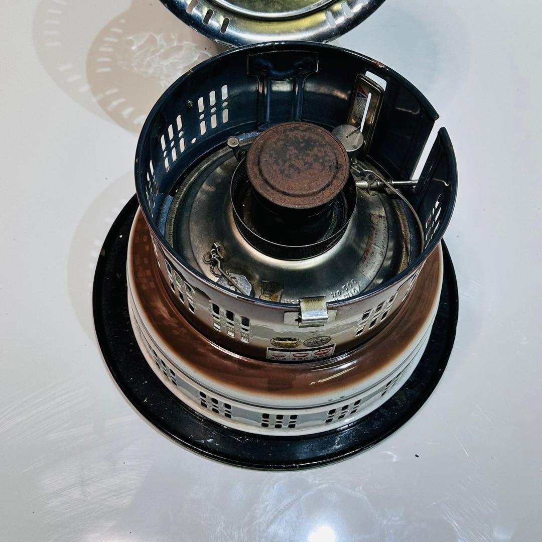 PERFECTION STOVE 円筒形ストーブ ブラウン/シルバー ジャンク