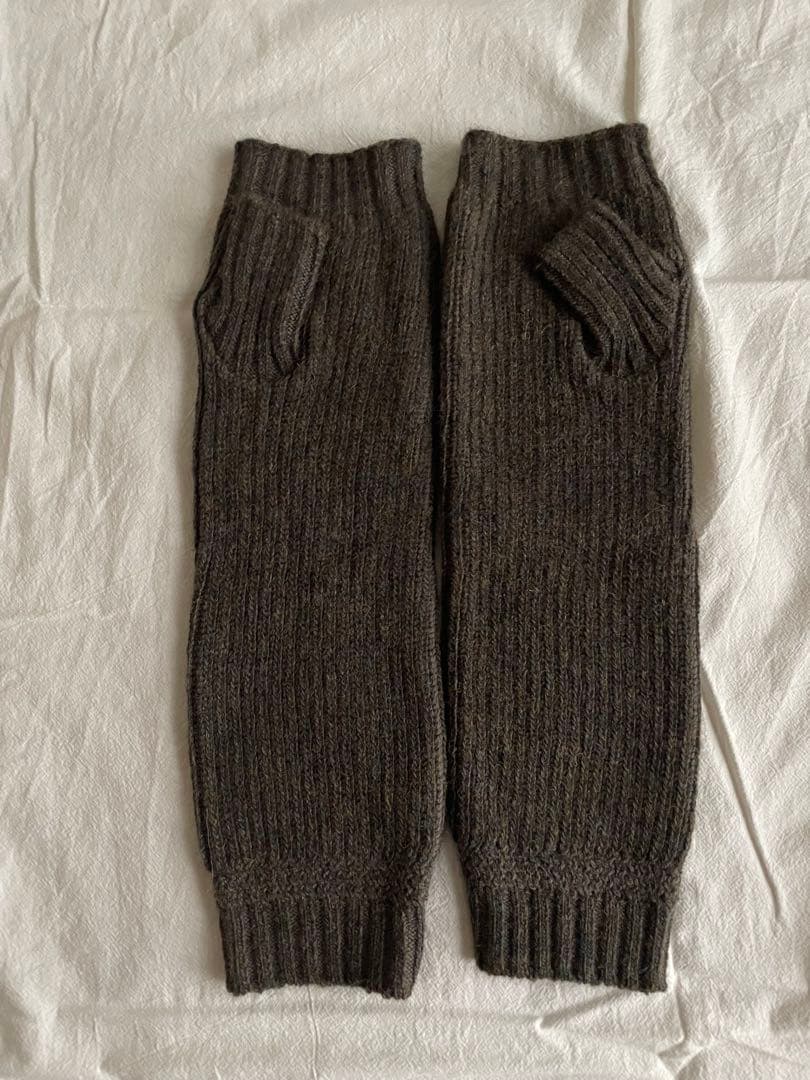 小物 NICENESS CASADY KNIT FINGERLESS GLOVES