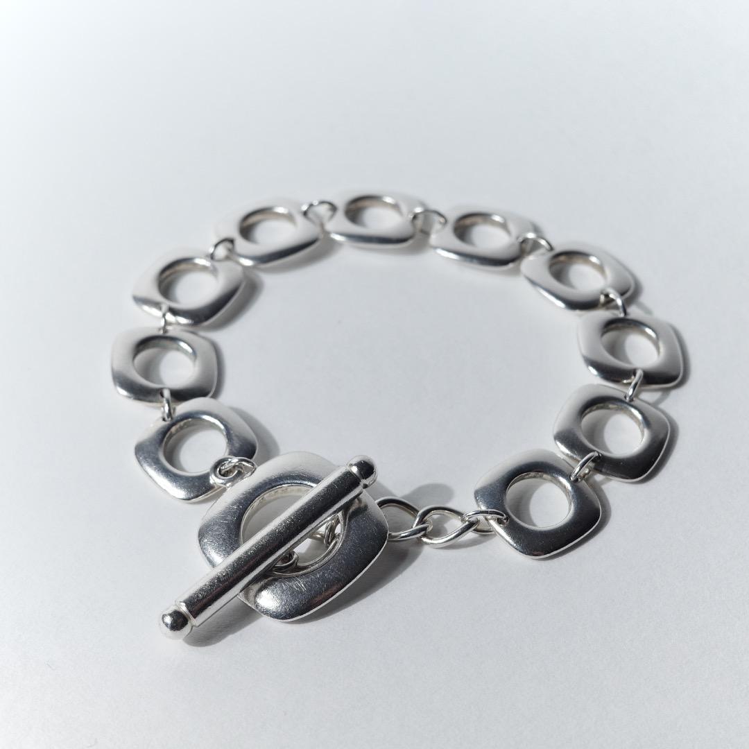 アクセサリー OLD \"TIFFANY&CO\" SQUARE CUSHION BRACELET