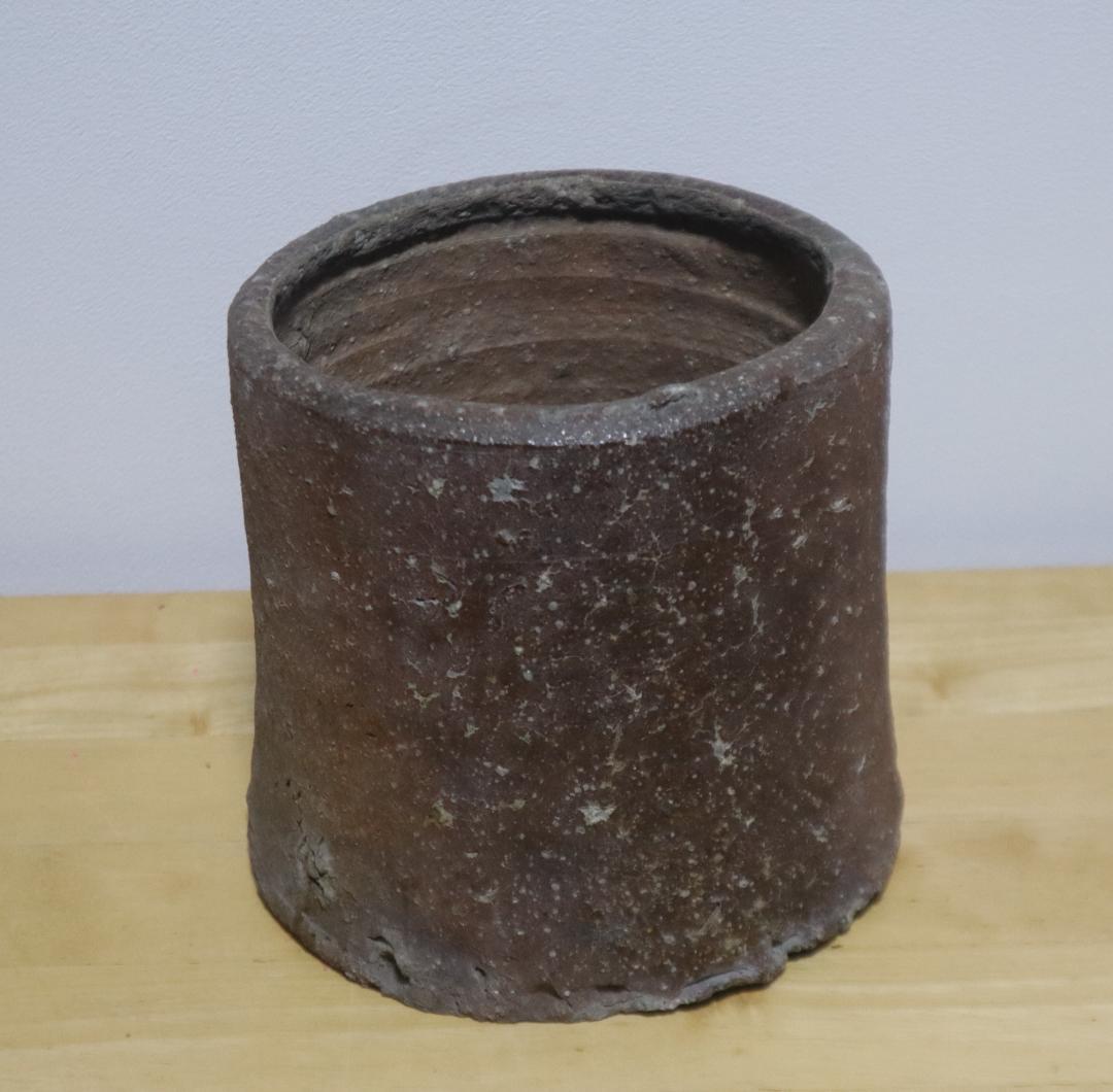 古信楽一重口水差し