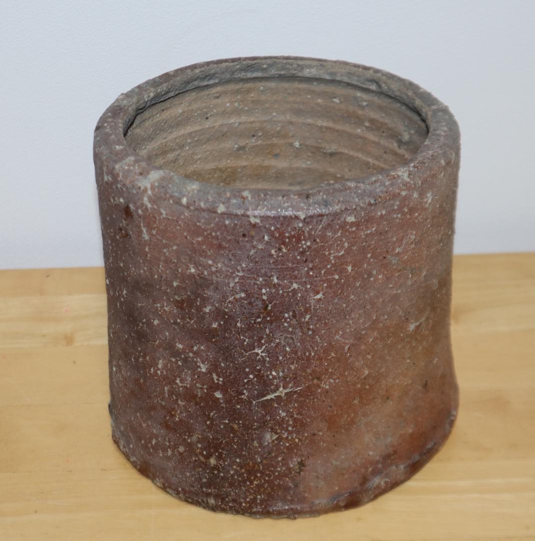 古信楽一重口水差し