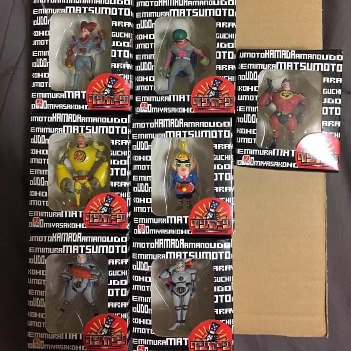 リンカーン レギュラー9人の当時物のコンプリートフィギュア　レアフィギュア