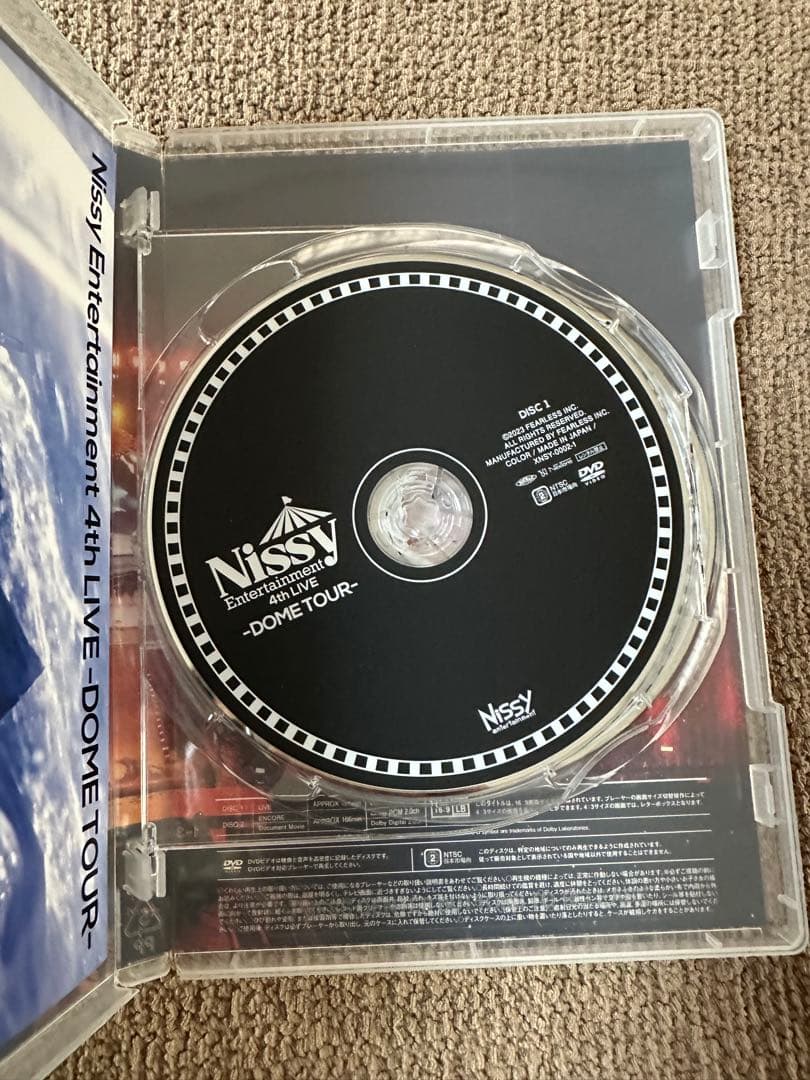 ミュージック Nissy Entertainment 4th Live / DVD