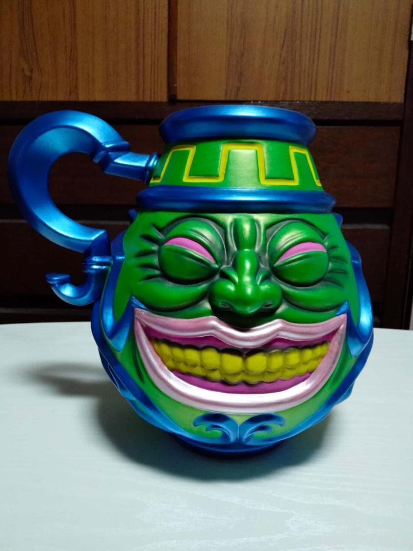 未使用　プレミアムバンダイ　プレバン　強欲な壺　遊戯王　引退　陶器