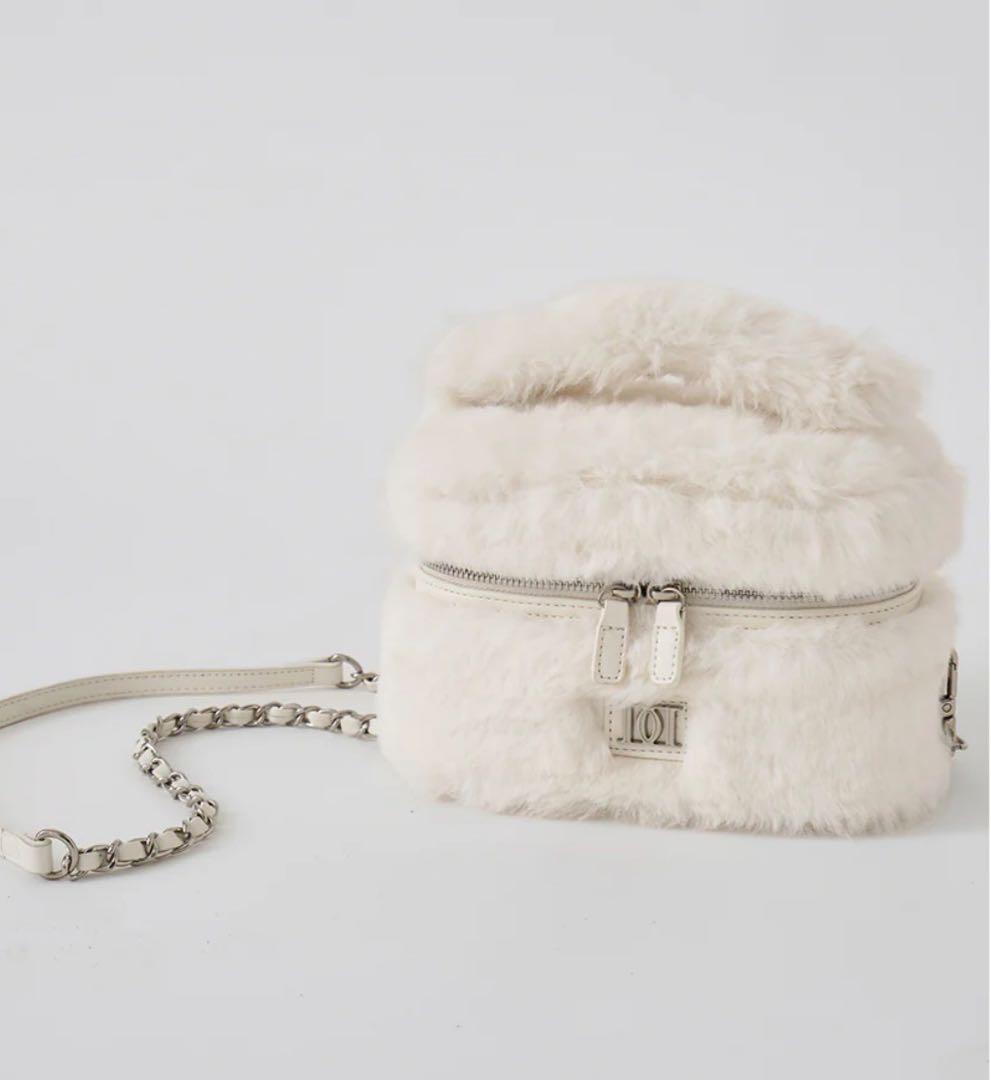 Darich フェイクファーショルダーミニバッグ