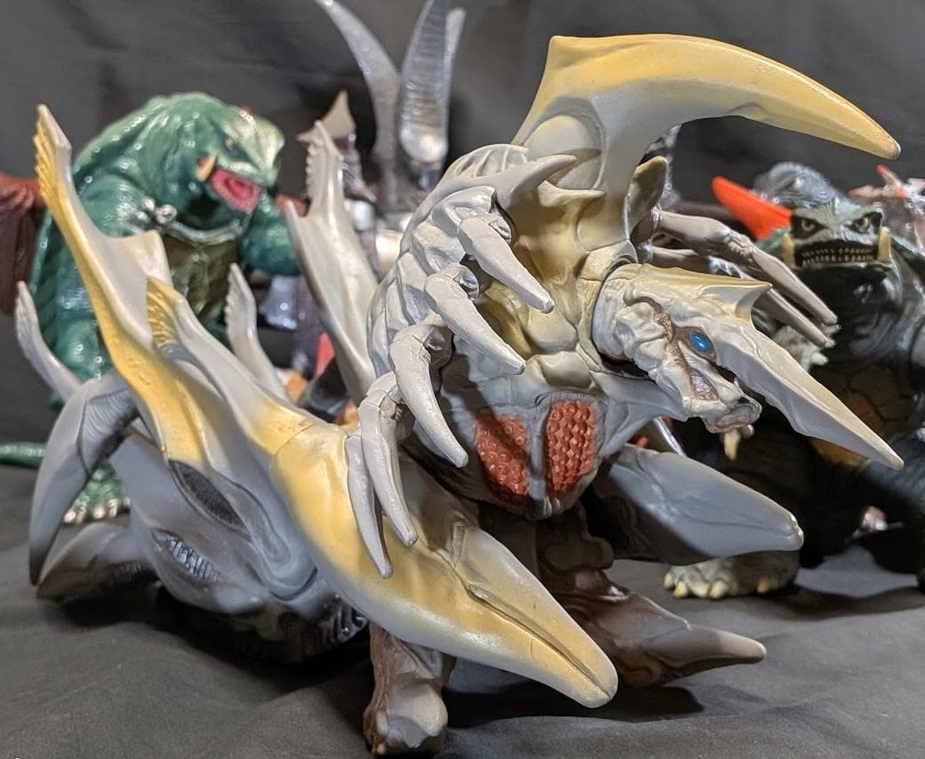 昭和～平成ガメラ＆登場怪獣（バンダイ）ソフビフィギュア・コンプリート14体セット