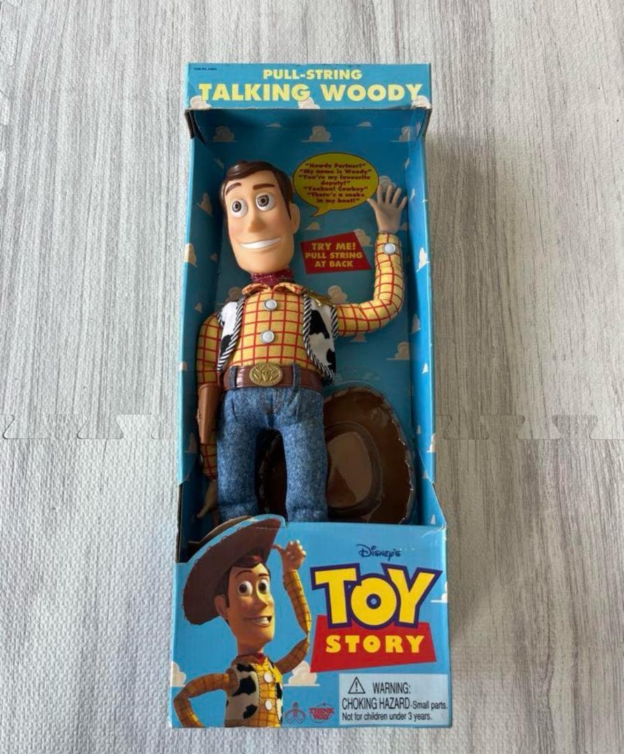 トイストーリー ウッディ フィギュア　バズライトイヤー2個セット90年代