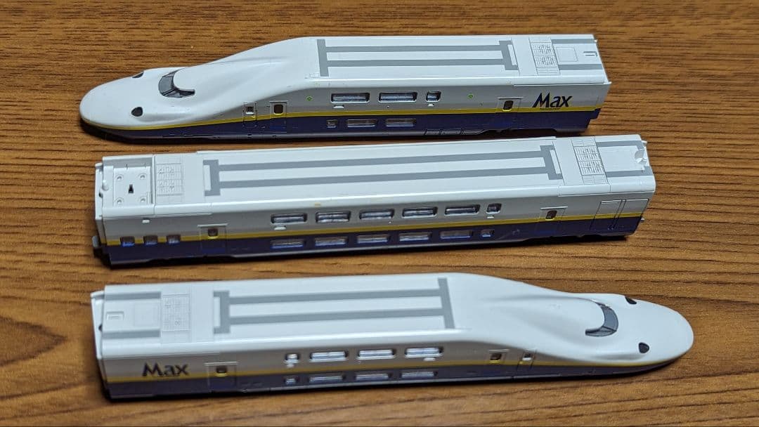 TOMIX　nゲージ　新幹線E4系3両　　1000円値下げしました