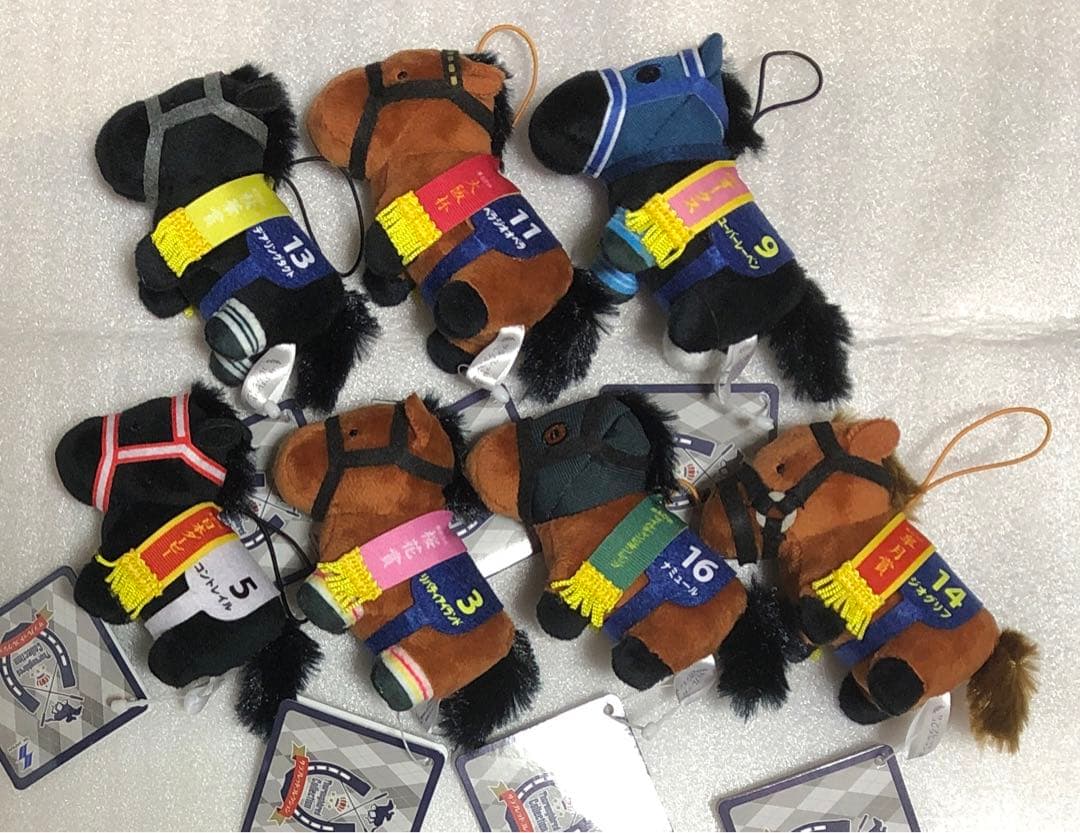 サラブレッドコレクション　ミニマスコット8 ぬいぐるみ　ナムコ