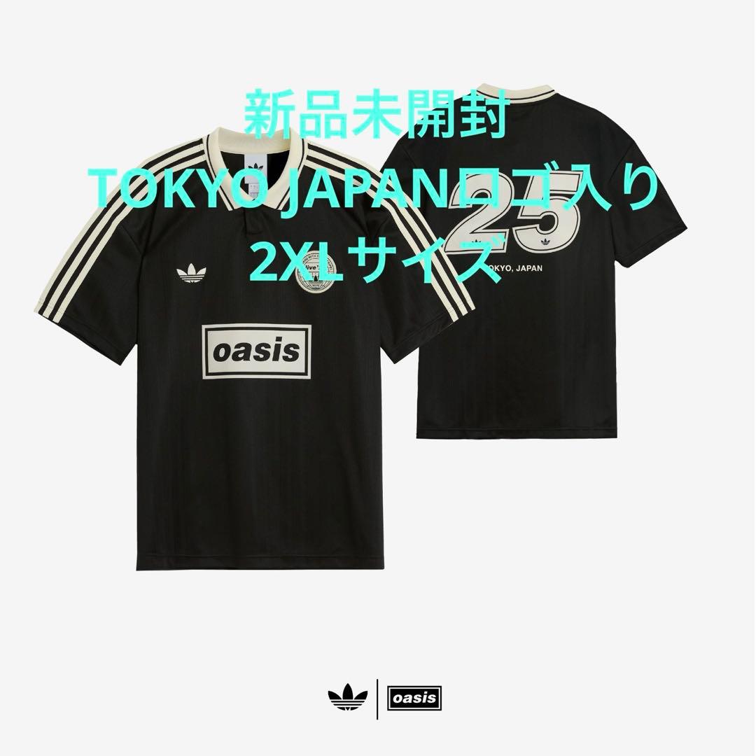 新品 OASIS 2XL(xxl)日本東京限定 adidas ジャガードジャージ