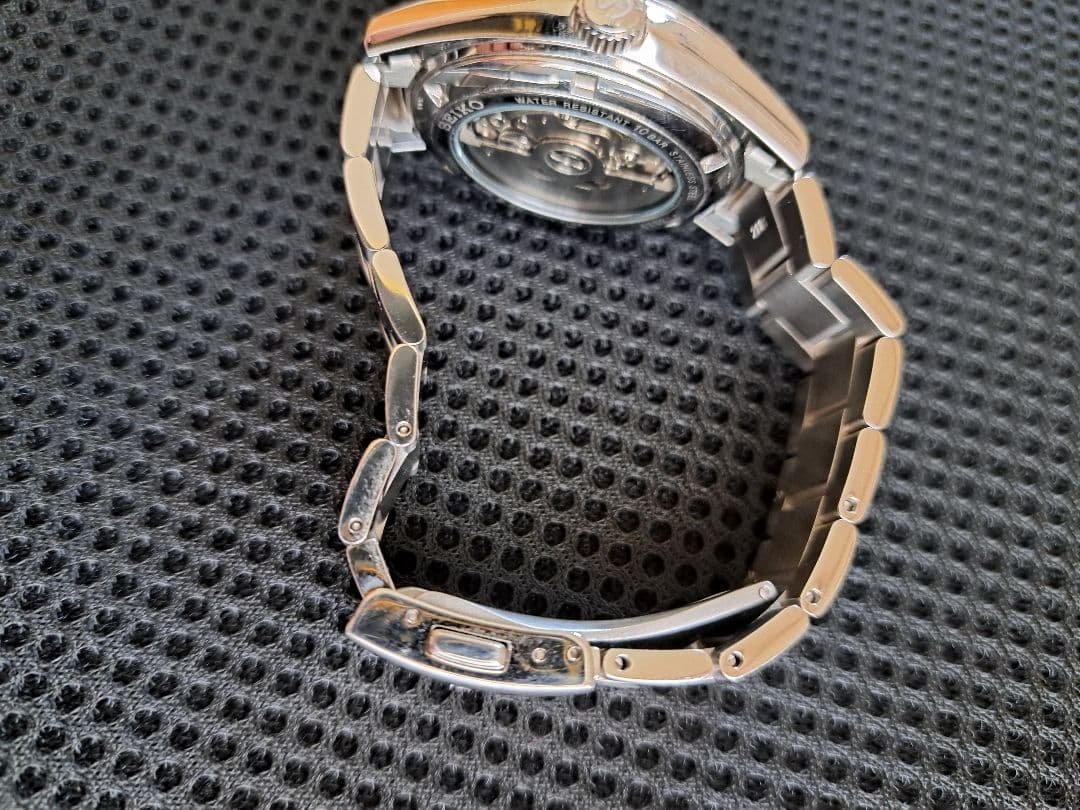 SEIKO 自動巻き　SARG009 ブラックダイヤル　裏スケルトン　メンズ