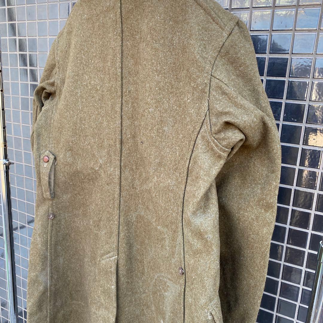昭和17年製 旧日本軍 陸軍九八式 外套服 ウールコート　極上品