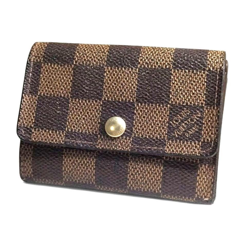 ☆美品☆ ルイヴィトン ポルトモネプラ ダミエエベヌ ケース 小銭入れ