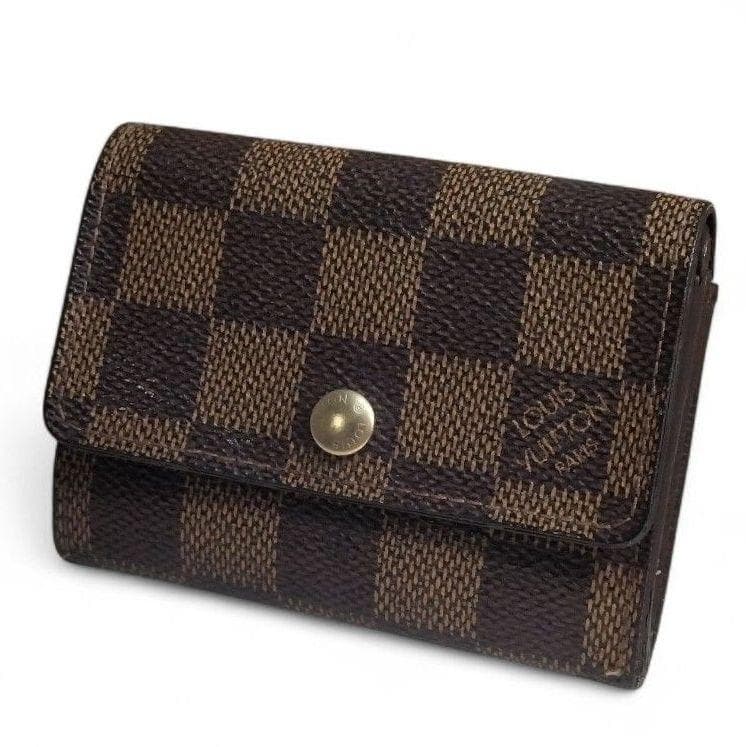 ☆美品☆ ルイヴィトン ポルトモネプラ ダミエエベヌ ケース 小銭入れ