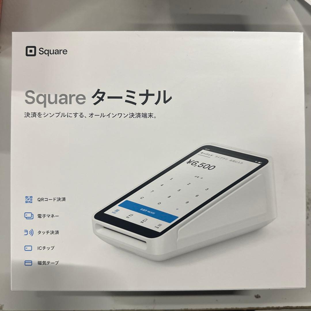 Square ターミナル|プリンター内蔵型、キャッシュレス決済端末