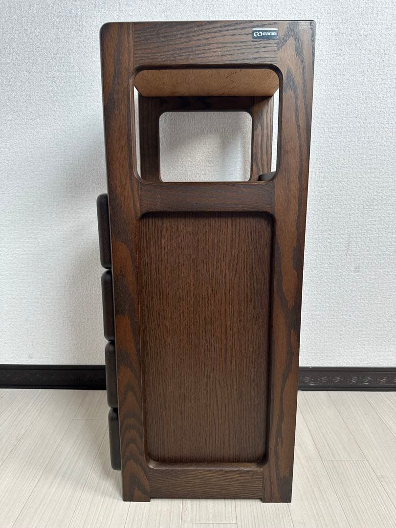 maruni マルニ木工 電話台 花台 キャビネット 4段 カントリー ※i4