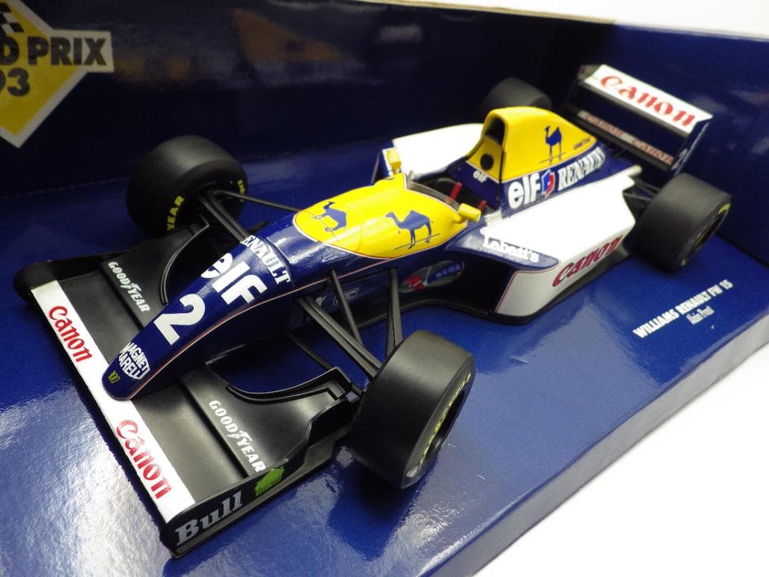 自動車 Williams Renault FW15 Alain Prost 1/18